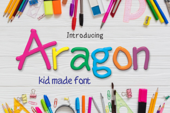 Aragon: The Colorful Display Font That Brings Joy to Design
