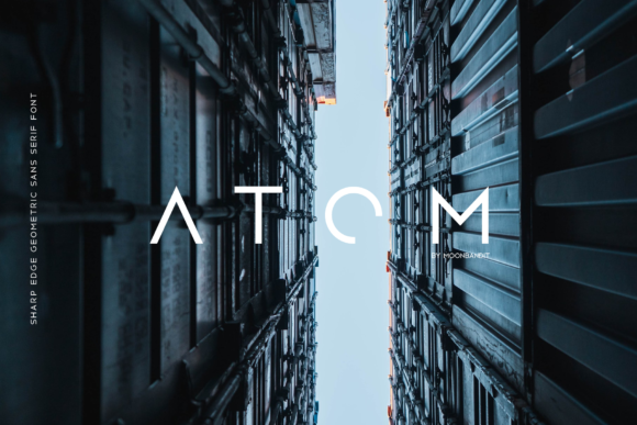 Atom Font: A Modern Typeface for Striking Visuals