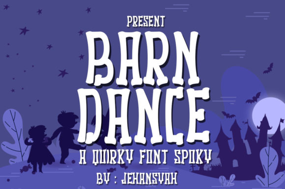 Barn Dance: A Display Font with Character and Charm