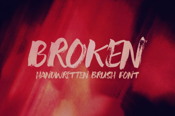 Broken and Bold: The Display Font with Attitude