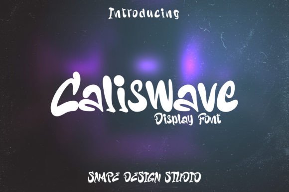 Caliswave: The Retro-Modern Typeface That Pops Off the Page