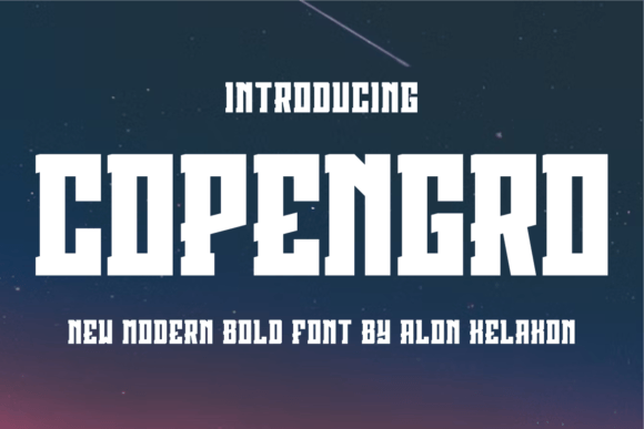 Copengro: The Bold Typeface That Commands Attention