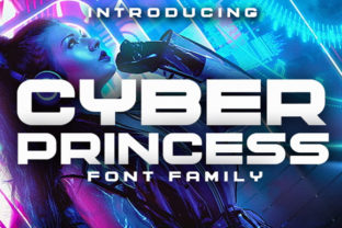 Cyber Princess: A Font That Commands Attention in the Digital Age