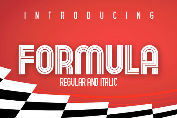 Formula: A Bold Typeface for Creative Projects