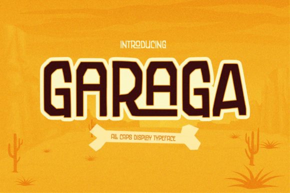 Garaga: The Quirky Display Font That Captures Attention