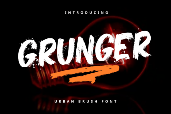 Grunger: The Typeface for Bold, Raw, and Unapologetic Branding