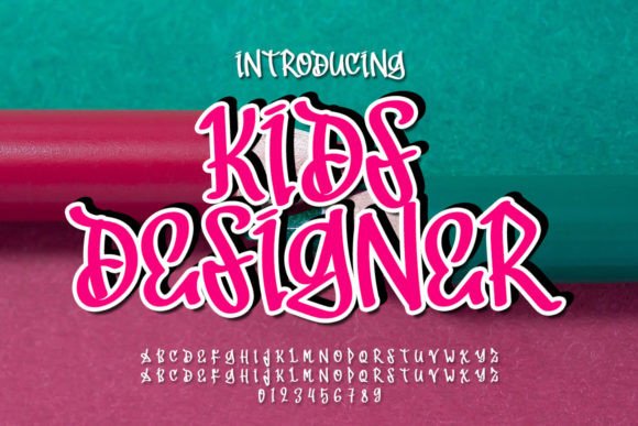 Kids Designer: A Playful Font for Modern, Joyful Branding