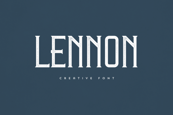 Lennon: A Display Font That Brings Character to Every Project