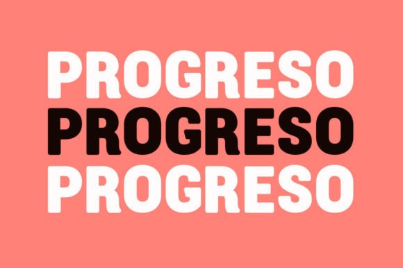 Progreso: The Fresh Sans Serif for Bold, Modern Branding
