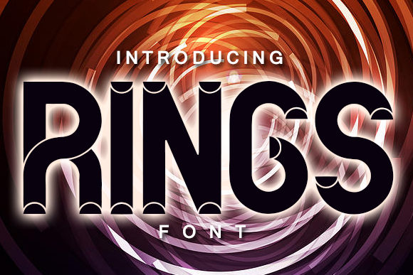 Rings: A Display Font That Commands Attention