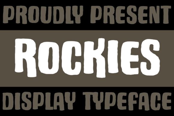 Rockies: The Bold Typeface That Commands Attention