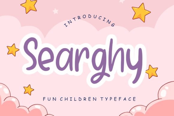 Searghy: A Playful Display Font for Creative Projects