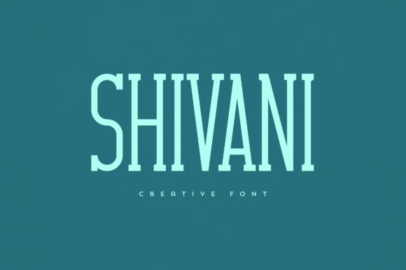 Shivani: A Display Font for Captivating Branding and Design