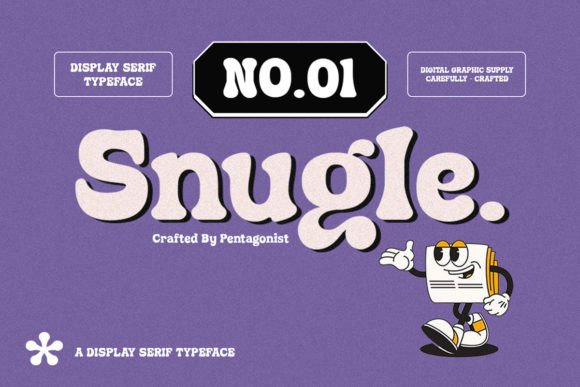 Snugle: The Playful Display Font for Cheerful Projects