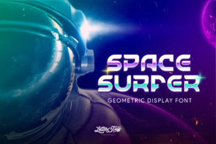 Space Surfer: A Bold Typeface for the Future of Your Brand