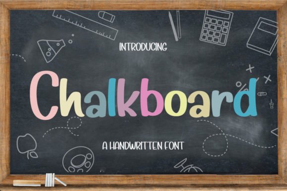 The Irresistible Charm of Chalkboard: A Display Font for Every Creative