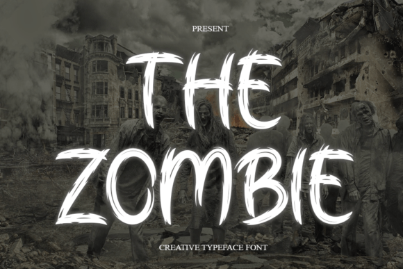 The Zombie Font: A Brush Typeface with Serious Character